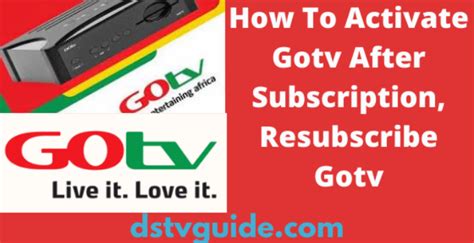 GOTV subscription activation status